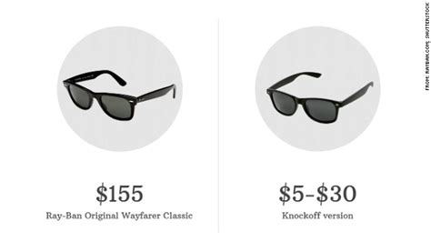 how much do ray bans cost in china